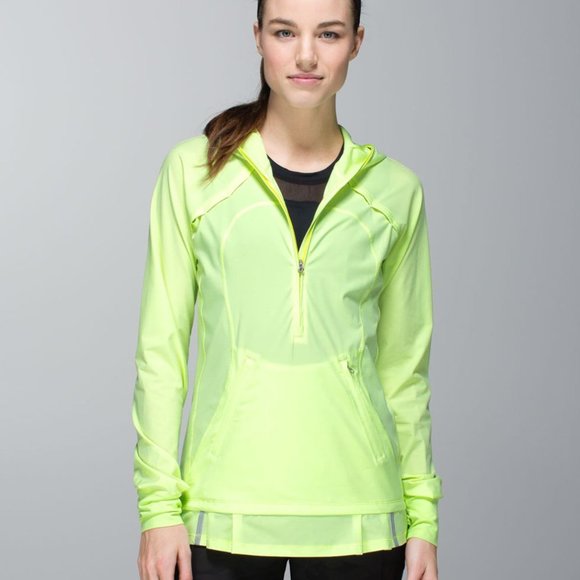 lululemon athletica Jackets & Blazers - Lululemon Lightened Up Pullover Clear Mint Size 6